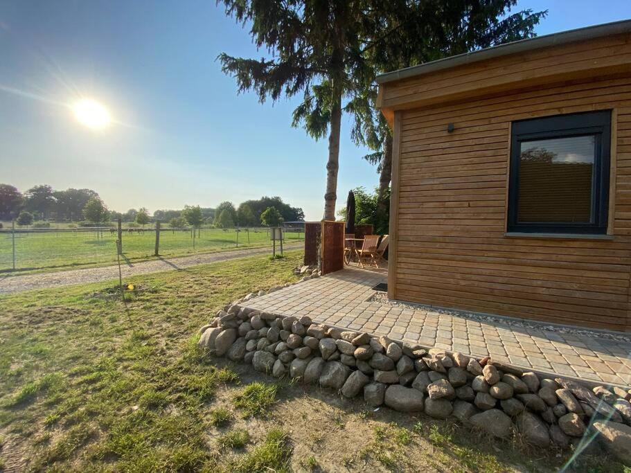 Tiny Haus Straussenblick 2 Villa Bad Fallingbostel Buitenkant foto